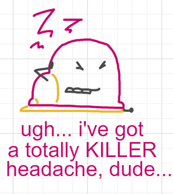 A panel from Running Duos, episode four of the Board Boards object show by Furretwalk/WalkingFurret.